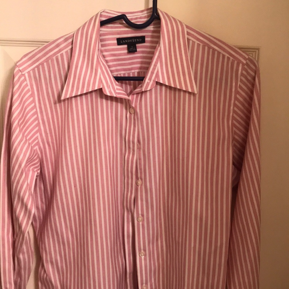 Land’s End women’s button down size 12 work shirt